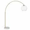 Maisons Du Monde Lampadaires Lampadaire En Marbre Blanc Et Métal Doré, Abat-jour Globe En Verre H153 -Éclairage Soldes 2024 lampadaire en marbre blanc et metal dore abat jour globe en verre h153 1000 4 12 226291 1