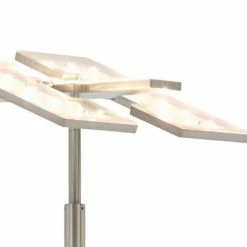 Brilliant Lampadaires Lampadaire En Métal Argenté -Éclairage Soldes 2024 lampadaire en metal argente 10