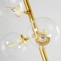 Maisons Du Monde Lampadaires Lampadaire En Métal Doré Et 6 Globes En Verre H160 -Éclairage Soldes 2024 lampadaire en metal dore et 6 globes en verre h160 1000 10 38 182488 3