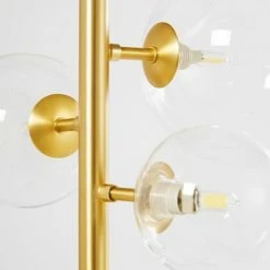 Maisons Du Monde Lampadaires Lampadaire En Métal Doré Et 6 Globes En Verre H160 -Éclairage Soldes 2024 lampadaire en metal dore et 6 globes en verre h160 1000 10 38 182488 4