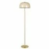 Maisons Du Monde Lampadaires Lampadaire En Métal Doré Et Laqué Crème H155 -Éclairage Soldes 2024 lampadaire en metal dore et laque creme h155 1000 1 20 219165 1