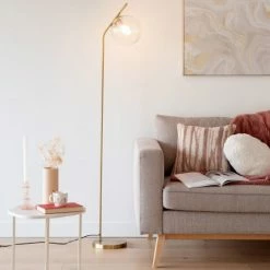 Maisons Du Monde Lampadaires Lampadaire En Métal Doré H163 -Éclairage Soldes 2024 lampadaire en metal dore h163 1000 15 35 228733 4