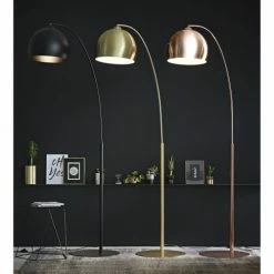 Maisons Du Monde Lampadaires Lampadaire En Métal Doré H206cm -Éclairage Soldes 2024 lampadaire en metal dore h206cm 1000 9 9 165198 4