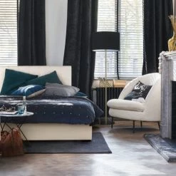 Maisons Du Monde Lampadaires Lampadaire En Métal Doré, Marbre Et Abat-jour En Velours Noirs H156 -Éclairage Soldes 2024 lampadaire en metal dore marbre et abat jour en velours noirs h156 1000 4 37 220494 2