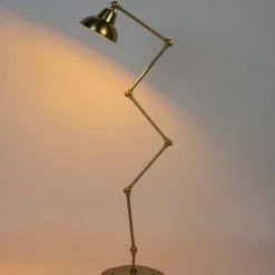 Drawer Lampadaires Lampadaire En Métal H158cm Laiton -Éclairage Soldes 2024 lampadaire en metal h158cm laiton 1