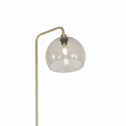 QAZQA Lampadaires Lampadaire En Plastique Doré/laiton -Éclairage Soldes 2024 lampadaire en plastique dore laiton 3