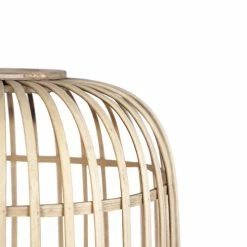 QAZQA Lampadaires Lampadaire En Rotin Beige -Éclairage Soldes 2024 lampadaire en rotin beige 10