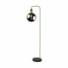 Lampea Lampadaires Lampadaire En Verre Fumé 158 Cm -Éclairage Soldes 2024 lampadaire en verre fume 158 cm