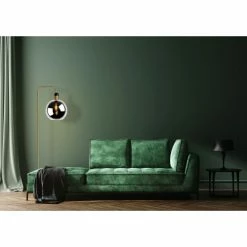 Lampea Lampadaires Lampadaire En Verre Fumé 158 Cm -Éclairage Soldes 2024 lampadaire en verre fume 158 cm 5