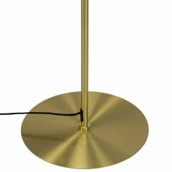 Dyberg Larsen Lampadaires Lampadaire En Verre Fumé Et Laiton, H 160 Cm D 34 Cm -Éclairage Soldes 2024 lampadaire en verre fume et laiton h 160 cm d 34 cm 3