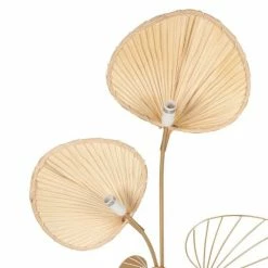 Maisons Du Monde Lampadaires Lampadaire Ginkgo En Métal Doré Et Bambou H145 -Éclairage Soldes 2024 lampadaire ginkgo en metal dore et bambou h145 1000 5 16 204770 4
