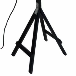 Tosel Lampadaires Lampadaire Liseuse Bois Noir -Éclairage Soldes 2024 lampadaire liseuse bois noir 2