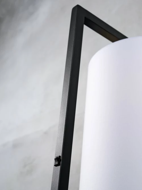 It's About Romi Lampadaires Lampadaire Noir Avec Abat-jour Blanc H160cm 5 It's About Romi Lampadaires Lampadaire Noir Avec Abat-jour Blanc H160cm – Image 3