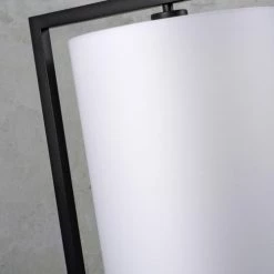 It's About Romi Lampadaires Lampadaire Noir Avec Abat-jour H160cm -Éclairage Soldes 2024 lampadaire noir avec abat jour h160cm 2