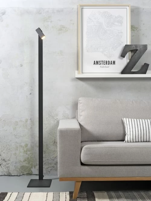 It's About Romi Lampadaires Lampadaire Noir H142cm 4 It's About Romi Lampadaires Lampadaire Noir H142cm – Image 2