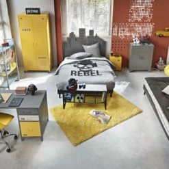 Maisons Du Monde Lampadaires Enfant Lampadaire Orientable En Métal Jaune -Éclairage Soldes 2024 lampadaire orientable en metal jaune 1000 10 8 134939 16