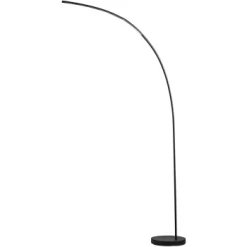 ATHM DESIGN Lampadaires Lampadaire Pied Métal Gris -Éclairage Soldes 2024 lampadaire pied metal noir 1