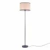 LUMISKY Lampadaires Lampadaire Salon Fibre Naturelle Beige H162CM