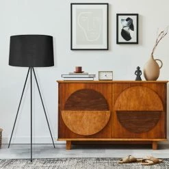 LUMISKY Lampadaires Lampadaire Salon Métal Noir H140CM -Éclairage Soldes 2024 lampadaire salon metal noir h140cm 4