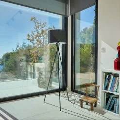 LUMISKY Lampadaires Lampadaire Salon Métal Noir H150CM -Éclairage Soldes 2024 lampadaire salon metal noir h150cm 3