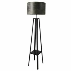Metropolight Lampadaires Lampadaire Simili Cuir/métal H170,5cm -Éclairage Soldes 2024 lampadaire simili cuir metal h170 5cm 2