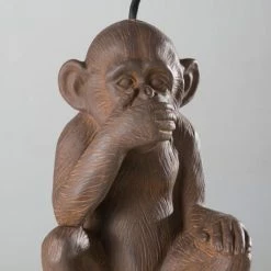 Maisons Du Monde Lampadaires Lampadaire Singe Et Abat-jour Noir H156 -Éclairage Soldes 2024 lampadaire singe et abat jour noir h156 1000 15 27 177393 3