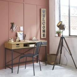 Maisons Du Monde Lampadaires Lampadaire Trépied Projecteur En Métal Et Manguier H162 -Éclairage Soldes 2024 lampadaire trepied projecteur en metal et manguier h162 1000 4 1 201352 8