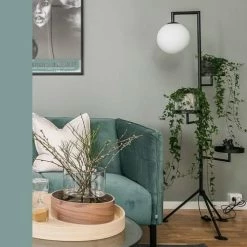 Globen Lighting Lampadaires Lampadaire Tripode Avec Tablettes H153cm -Éclairage Soldes 2024 lampadaire tripode avec tablettes h153cm 2