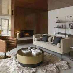 Maisons Du Monde Lampadaires Lampadaire Vintage En Métal Doré H140 -Éclairage Soldes 2024 lampadaire vintage en metal dore h140 1000 4 14 189639 8