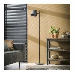 Lampea Lampadaires Lampadaire Vintage En Métal Noir 157 Cm -Éclairage Soldes 2024 lampadaire vintage en metal noir 157 cm 2