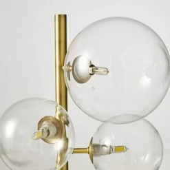 Maisons Du Monde Lampes à Poser Lampe 6 Globes En Verre Et Métal Doré -Éclairage Soldes 2024 lampe 6 globes en verre et metal dore 1000 0 25 190757 5