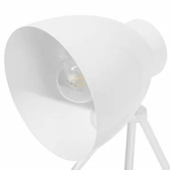 Beliani Lampes à Poser Lampe à Poser Blanc -Éclairage Soldes 2024 lampe a poser blanc 2