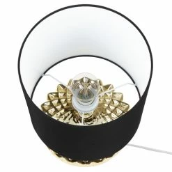 Beliani Lampes à Poser Lampe à Poser Dorée -Éclairage Soldes 2024 lampe a poser doree 3