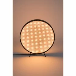 Zuiver Lampes à Poser Lampe à Poser En Cannage Naturel -Éclairage Soldes 2024 lampe a poser en cannage naturel 2