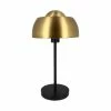 Pirouette Paris Lampes à Poser Lampe à Poser En Métal Noir Et Doré H45 -Éclairage Soldes 2024 lampe a poser en metal noir et dore h45