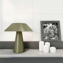 Potiron Paris Lampes à Poser Lampe à Poser En Métal Patiné Doré -Éclairage Soldes 2024 lampe a poser en metal patine dore 1