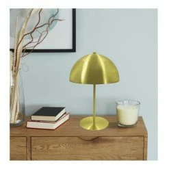 Lampea Lampes à Poser Lampe à Poser Industrielle En Métal Doré 33 Cm -Éclairage Soldes 2024 lampe a poser industrielle en metal dore 33 cm 2