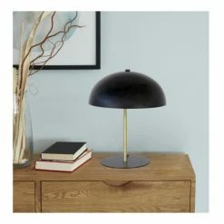 Lampea Lampes à Poser Lampe à Poser Industrielle En Métal Noir 33 Cm -Éclairage Soldes 2024 lampe a poser industrielle en metal noir 33 cm 5