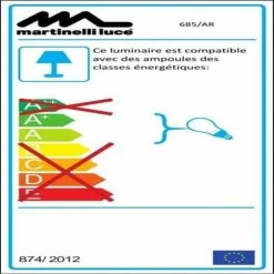 Martinelli Luce Lampes à Poser Lampe à Poser Orange H28cm -Éclairage Soldes 2024 lampe a poser orange h28cm 2