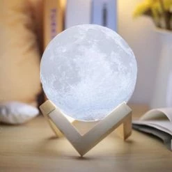 Coup De Coeur Lampes à Poser Lampe à Poser Pleine Lune 18cm -Éclairage Soldes 2024 lampe a poser pleine lune 18cm 1