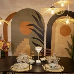 Pirouette Paris Lampes à Poser Lampe à Poser Rechargeable En Métal Blanc Et Doré H31 -Éclairage Soldes 2024 lampe a poser rechargeable en metal blanc et dore h31 2