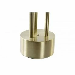 Wadiga Lampes à Poser Lampe à Poser Rétro En Métal Doré Et Abat-jour Blanc En Lin - H67cm -Éclairage Soldes 2024 lampe a poser retro en metal dore et abat jour blanc en lin h67cm 3