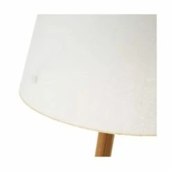Wadiga Lampes à Poser Lampe à Poser Simple En Bambou Et Abat-jour Blanc - 19x19x40cm -Éclairage Soldes 2024 lampe a poser simple en bambou et abat jour blanc 19x19x40cm 4