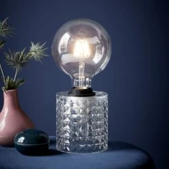 Nordlux Lampes à Poser Lampe à Poser Verre Transparent H12,8cm -Éclairage Soldes 2024 lampe a poser verre transparent h12 8cm 2