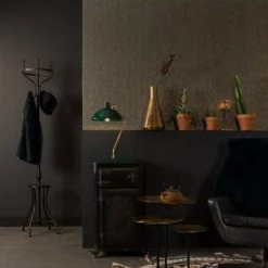 Dutchbone Lampes à Poser Lampe à Poser Vintage En Métal Vert -Éclairage Soldes 2024 lampe a poser vintage en metal vert 2