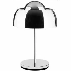 ATHM DESIGN Lampes à Poser Lampe Abat Jour Et Pied Métal Blanc -Éclairage Soldes 2024 lampe abat jour et pied metal argent 1