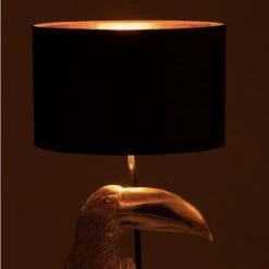 Meubles & Design Lampes à Poser Lampe Art Déco Forme Toucan Résine Doré -Éclairage Soldes 2024 lampe art deco forme toucan resine dore 3
