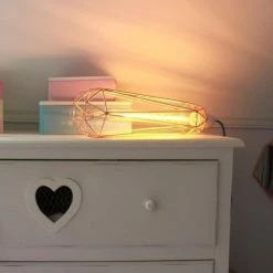 FILAMENT STYLE Lampes à Poser Lampe Baladeuse Métal Filaire Cuivre D12cm -Éclairage Soldes 2024 lampe baladeuse metal filaire cuivre d12cm 2