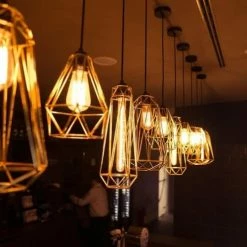 FILAMENT STYLE Lampes à Poser Lampe Baladeuse Métal Filaire Or D12cm -Éclairage Soldes 2024 lampe baladeuse metal filaire or d12cm 3