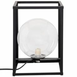 Maisons Du Monde Lampes à Poser Lampe Cubique En Métal Noir -Éclairage Soldes 2024 lampe cubique en metal noir 1000 7 12 227603 2